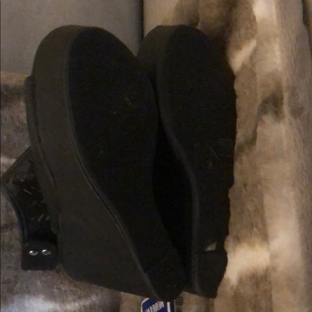 Black Madden Girl wedges - Picture 2 of 4